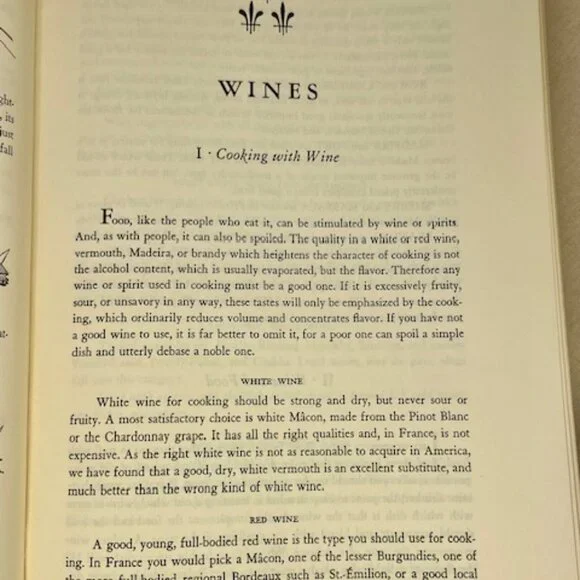 Mastering The Art Of French Cooking Julia Child Cookbook Vol One May 1971 20th